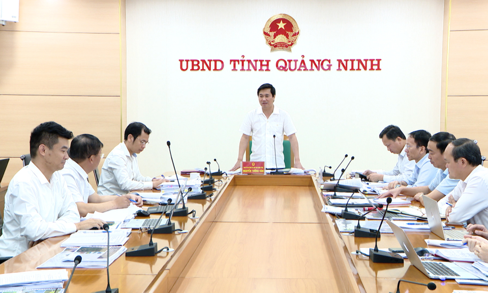 UBND tỉnh nghe và cho ý kiến về quy hoạch huyện Đầm Hà