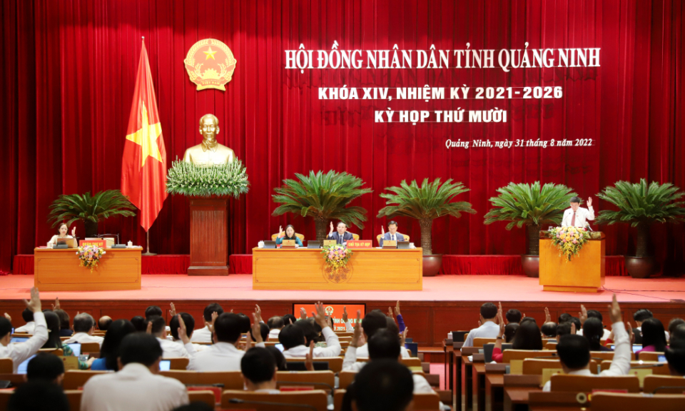 Các nghị quyết đã được thông qua tại Kỳ họp thứ 10, HĐND tỉnh khóa XIV