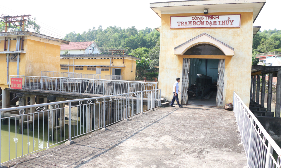 Cần sớm nâng cấp các trạm bơm tưới, tiêu nước ở Đông Triều