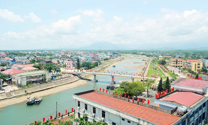 The new appearance of Quang Ha townlet