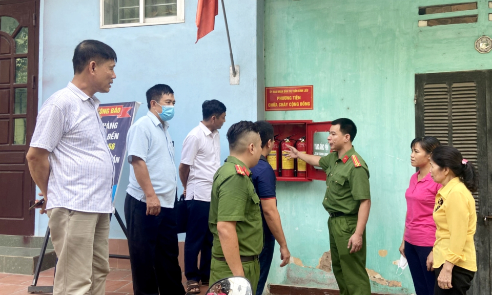 Bình Liêu: Đảm bảo an toàn PCCC khu dân cư