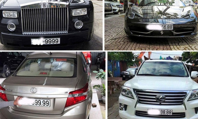 Trình Quốc hội xem xét việc thí điểm đấu giá biển số ô tô ở kỳ họp sắp tới