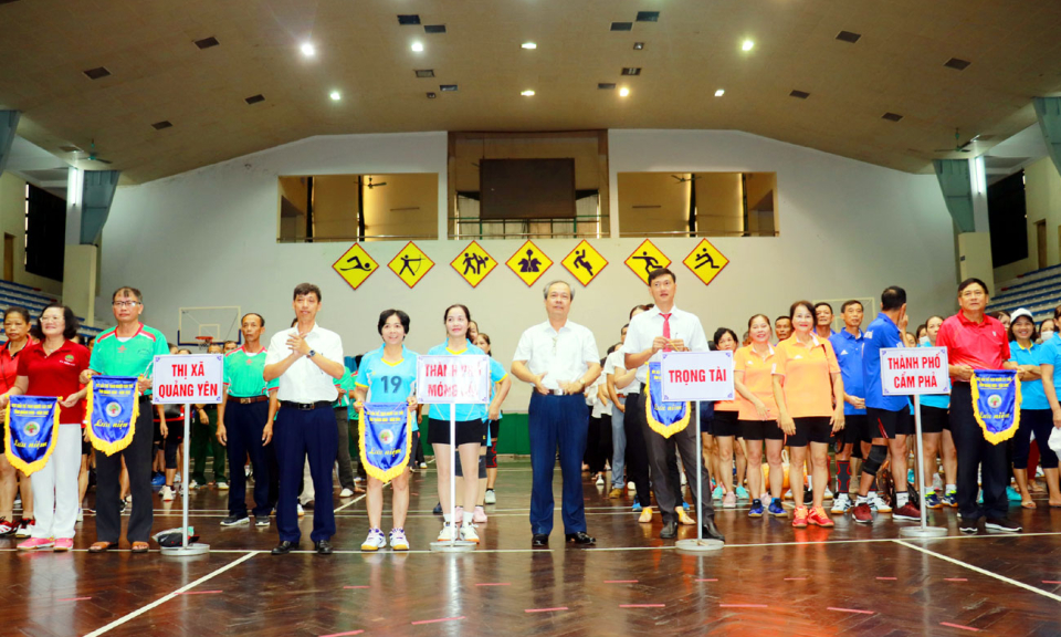 Khai mạc Giải thể thao người cao tuổi tỉnh Quảng Ninh 2022