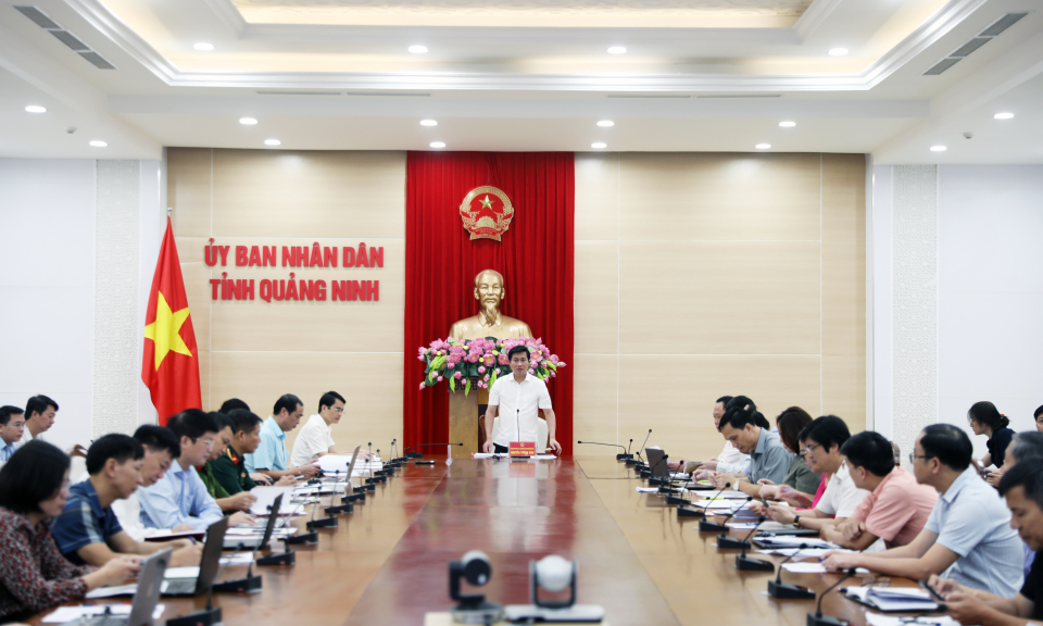 UBND tỉnh họp, nghe đánh giá kết quả triển khai chuyển đổi số toàn diện và xây dựng NTM 