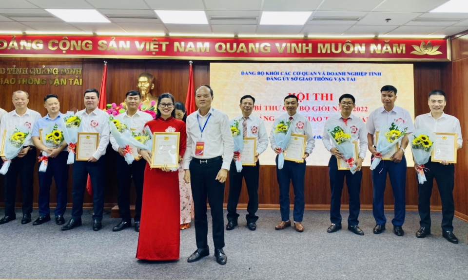 Đảng bộ  Sở Giao thông Vận tải tổ chức hội thi Bí thư chi bộ giỏi
