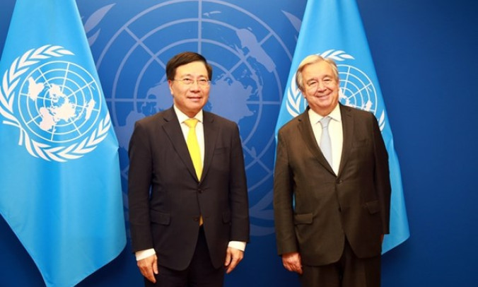Tổng Thư ký Guterres: LHQ sẽ hỗ trợ ưu tiên phát triển của Việt Nam
