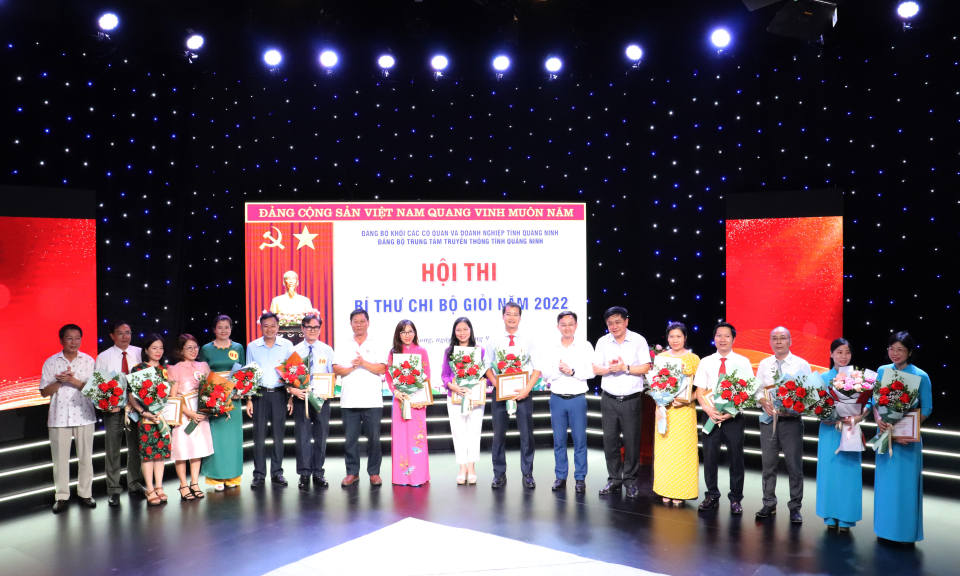 Đảng bộ Trung tâm Truyền thông tỉnh tổ chức thành công Hội thi Bí thư chi bộ giỏi 2022