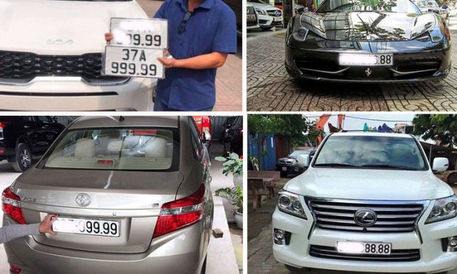 Cục CSGT giải thích tại sao chưa đấu giá biển ô tô nền màu vàng