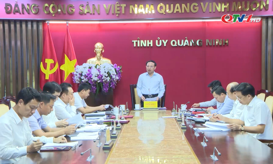 Giao ban Thường trực Tỉnh ủy