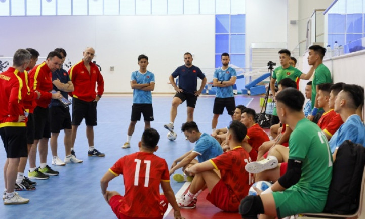 Tuyển futsal Việt Nam nhận tin vui, chờ đấu Hàn Quốc