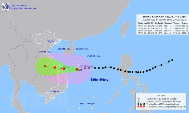 Ảnh hưởng bão số 4-Noru: Huyện đảo Lý Sơn đã có gió giật cấp 11
