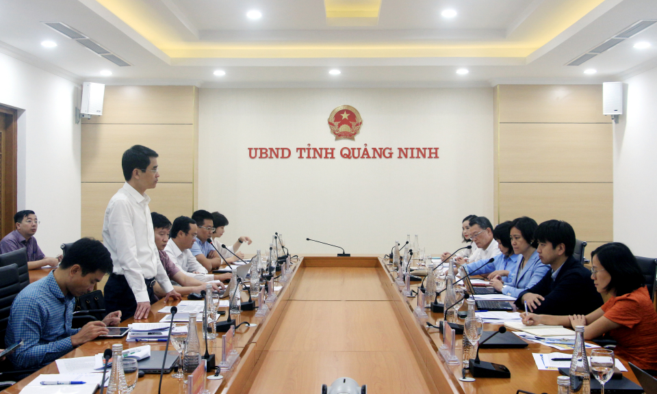UBND tỉnh làm việc với Văn phòng Jica Việt Nam