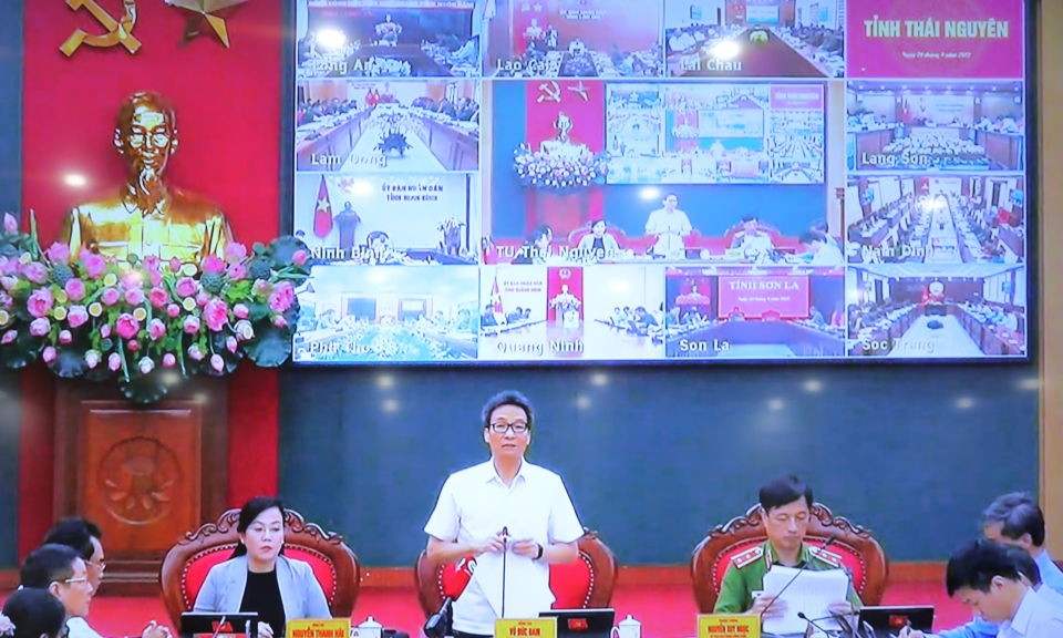 Hội nghị trực tuyến toàn quốc thúc đẩy thực hiện Đề án 06