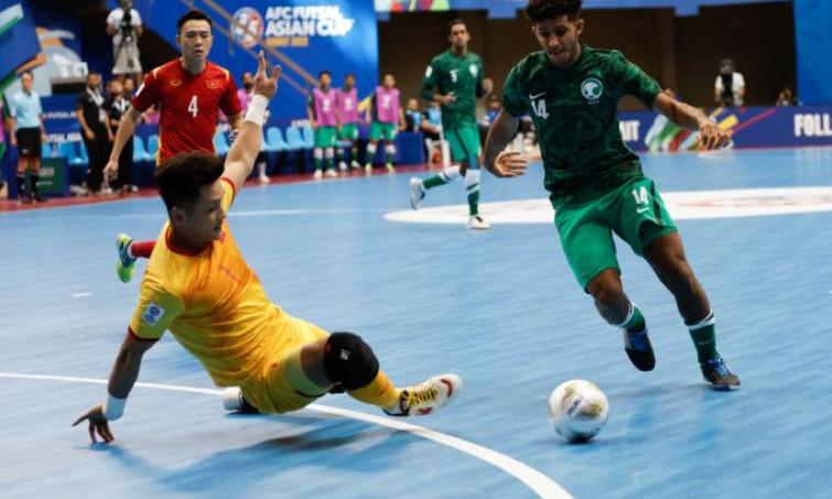 Việt Nam thắng trận thứ hai ở giải futsal châu Á