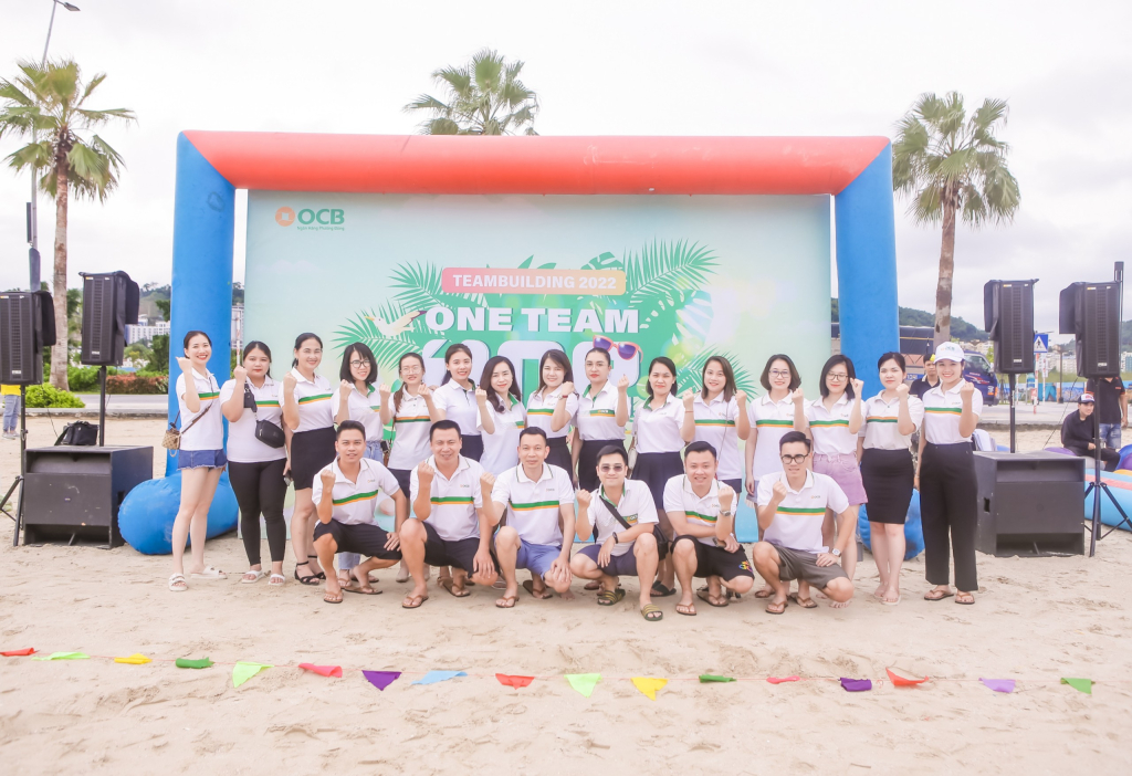 Cán bộ, nhân viên OCB hào hứng với hoạt động teambuilding chủ đề “One team, one dream”