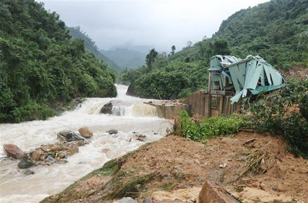 Van chua tiep can duoc khu vuc bi vui lap o nha may thuy dien Ka Tinh hinh anh 1