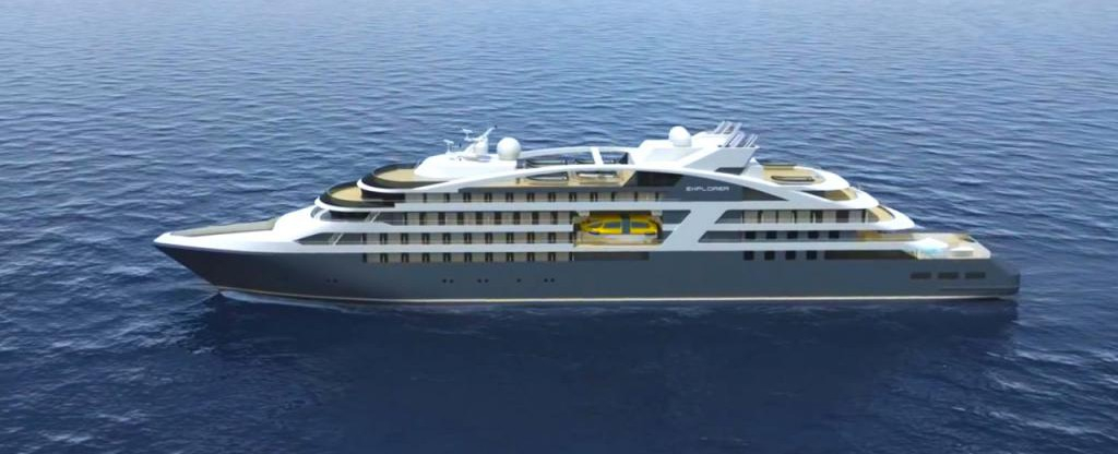 French luxury ship Le Laperouse 