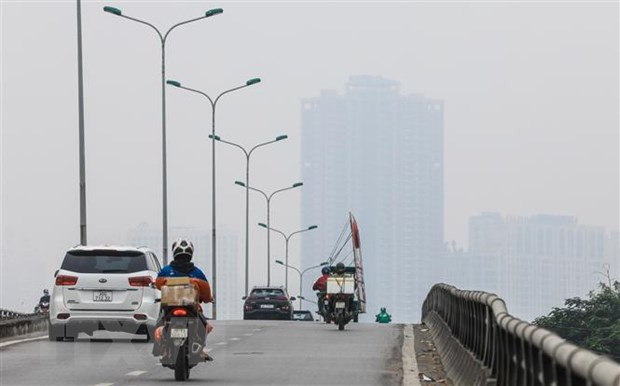 Bac Bo va Thu do Ha Noi sang som co suong mu, ngay nang 31-33 do C hinh anh 1