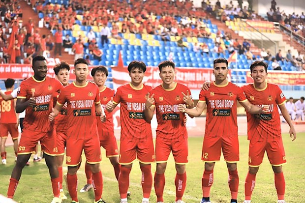 CLB Cong An Nhan Dan gianh ve thang hang len choi V-League 2023 hinh anh 1