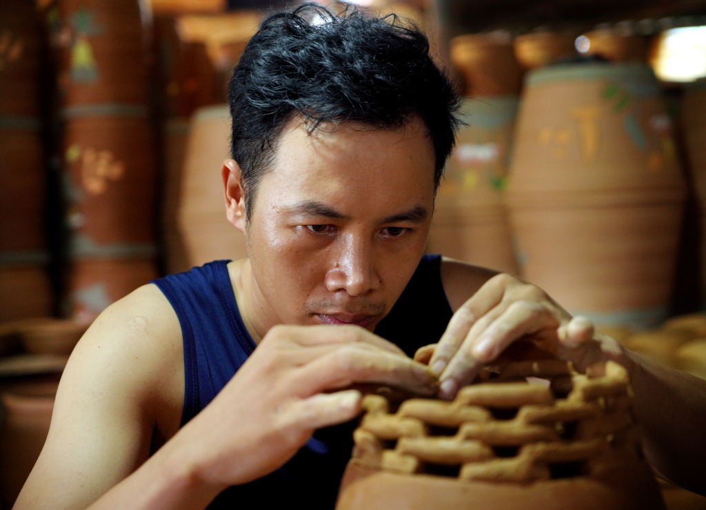 Tạo hình sản phẩm.