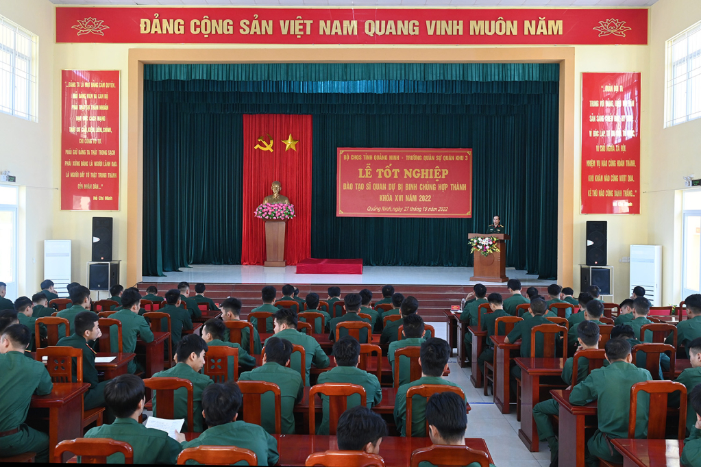 Quang cảnh Lễ tốt nghiệp.