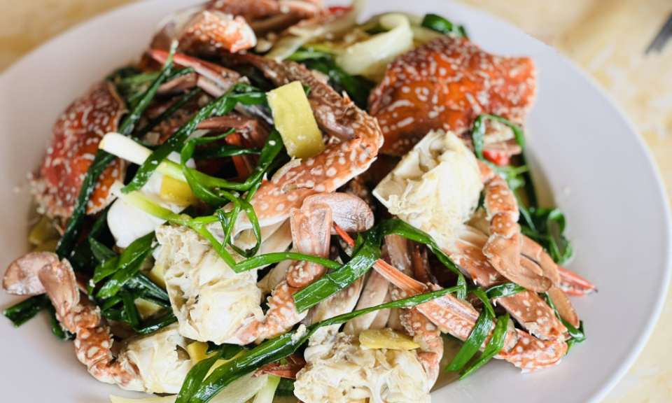 Ghẹ xào chã, món ngon khó cưỡng