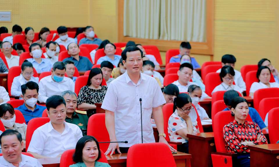 Đại biểu Quốc hội Thích Thanh Quyết tiếp xúc cử tri TX Đông Triều