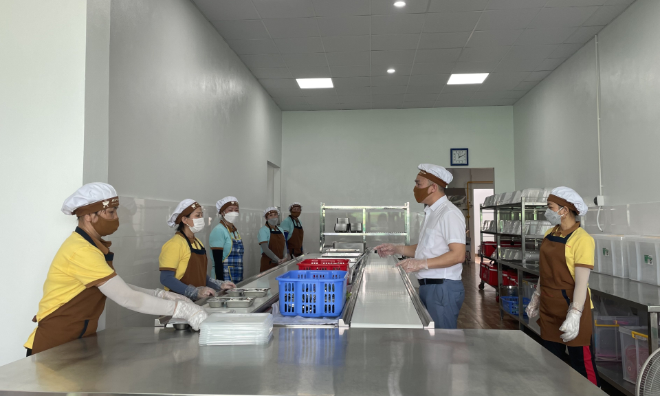 Đảm bảo ATTP cho học sinh bán trú