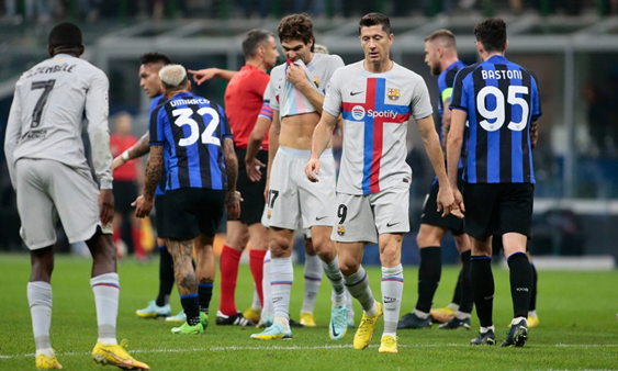 Barca khiếu nại UEFA vì bị cướp bàn thắng trước Inter