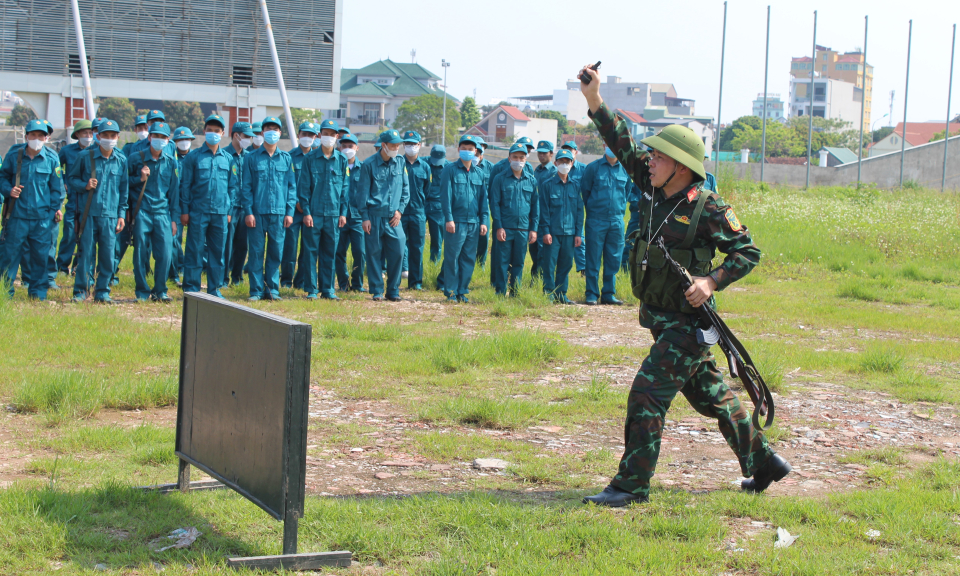 Móng Cái: Tiên phong thành lập chi bộ quân sự xã, phường