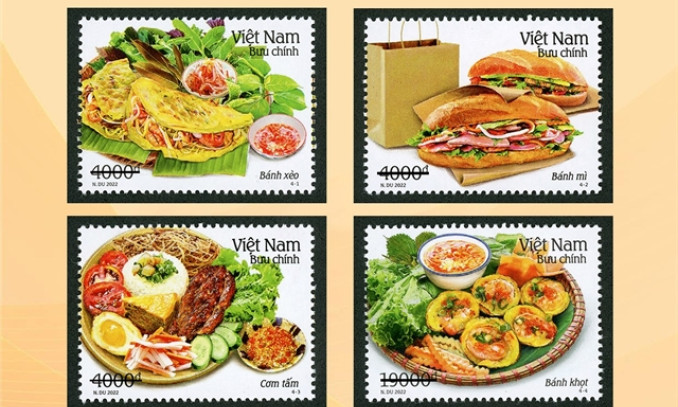 New stamps on Vietnamese cuisine released