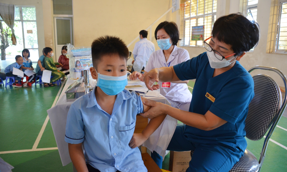Quảng Ninh triển khai chiến dịch tiêm vắc xin Uốn ván-Bạch hầu giảm liều (Td) năm 2022