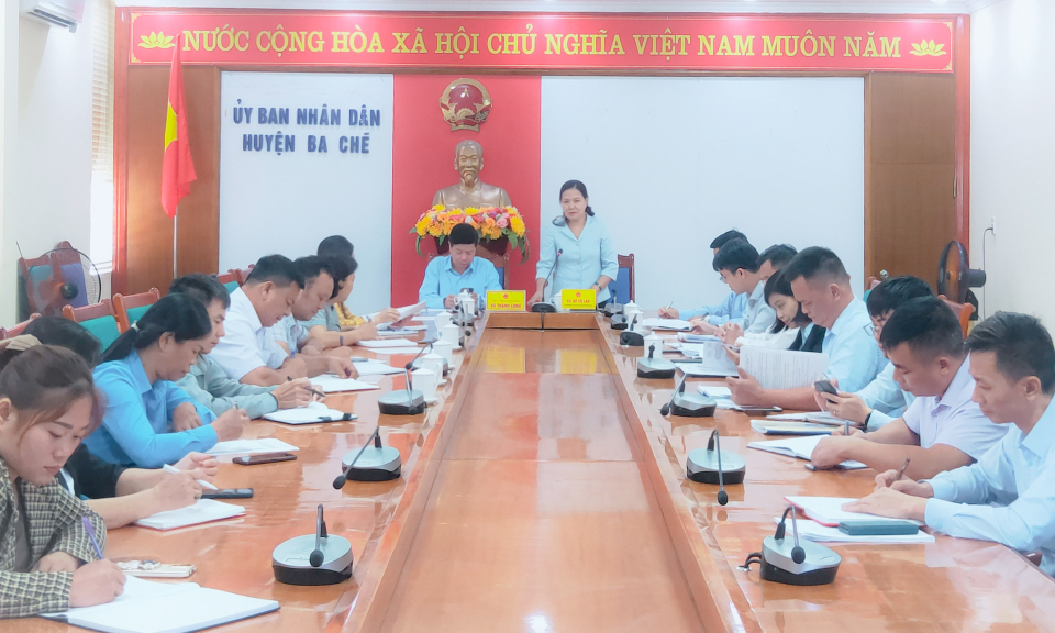 Đoàn ĐBQH tỉnh khảo sát các chương trình mục tiêu quốc gia tại Ba Chẽ