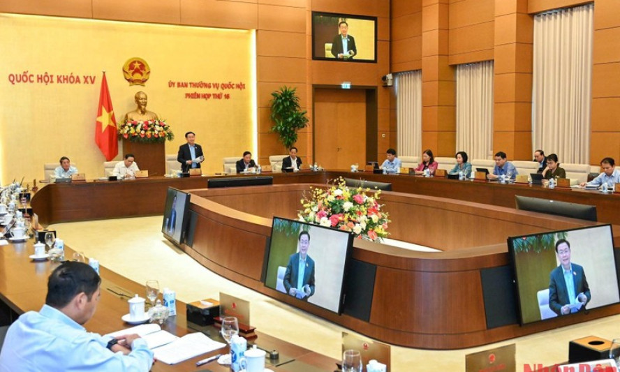 Bế mạc Phiên họp thứ 16 của Ủy ban Thường vụ Quốc hội
