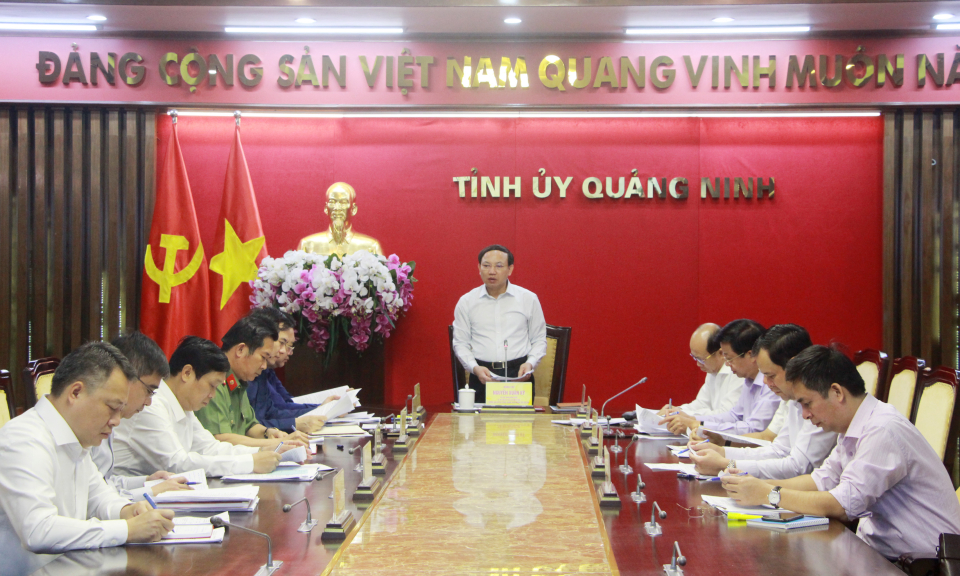 Ban Chỉ đạo Phòng chống tham nhũng, tiêu cực tỉnh họp phiên thứ 2