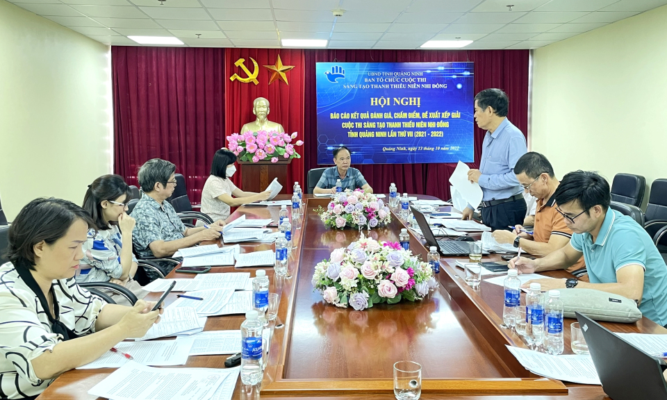 Cuộc thi Sáng tạo Thanh thiếu niên, Nhi đồng tỉnh Quảng Ninh lần thứ VII: Dự kiến xếp giải cho 57 mô hình, sản phẩm 