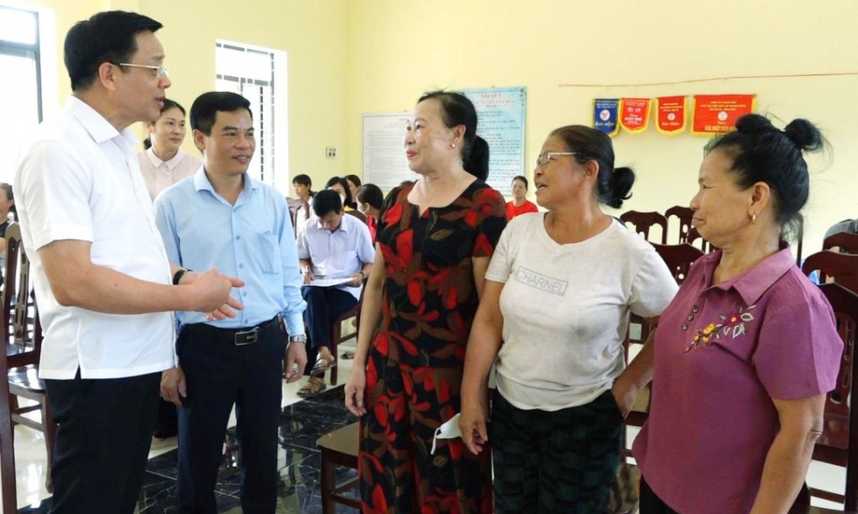 Thắt chặt mối liên hệ máu thịt giữa Đảng với dân