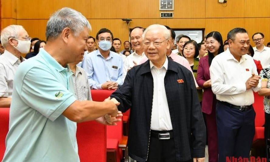 Cử tri Hà Nội đóng góp nhiều ý kiến thiết thực cho Quốc hội