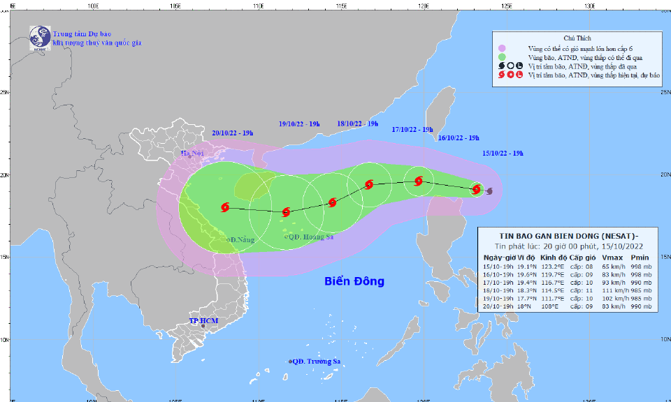 Các tỉnh, thành phố từ Quảng Ninh đến Bình Định chủ động ứng phó với bão