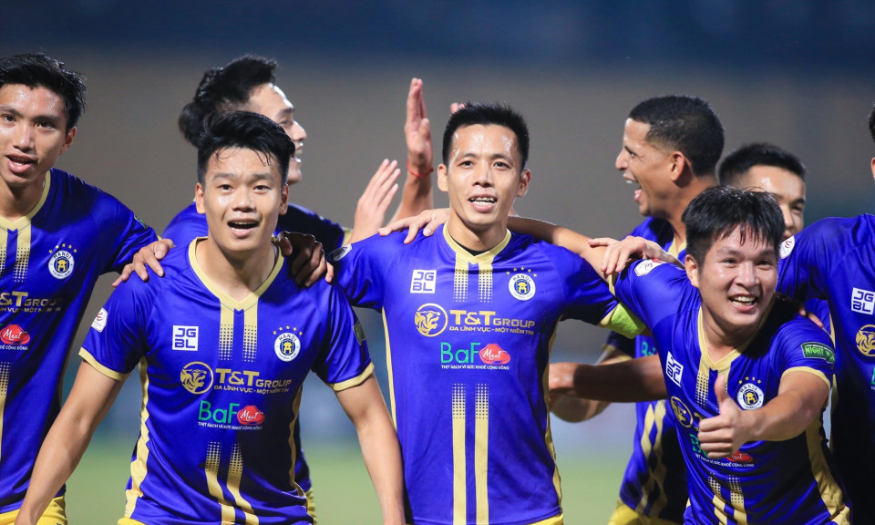 Bảng xếp hạng vòng 19 V.League 2022: Hà Nội FC củng cố ngôi đầu
