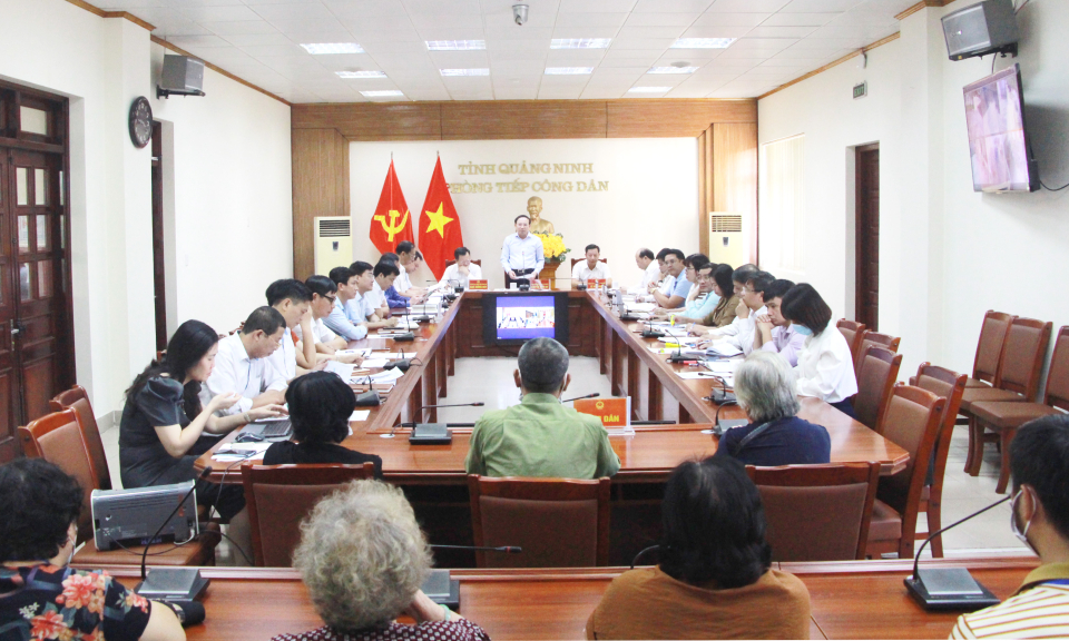 Đồng chí Bí thư Tỉnh ủy tiếp công dân thường kỳ tháng 10/2022