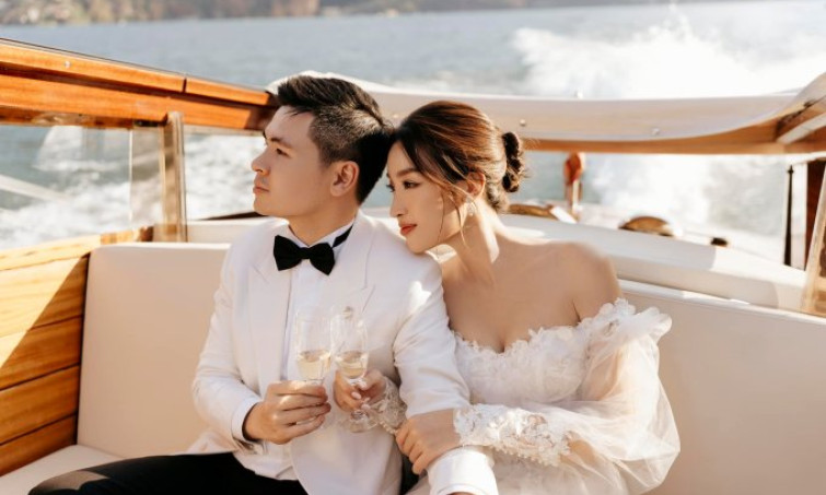 Lễ ăn hỏi của hoa hậu Đỗ Mỹ Linh