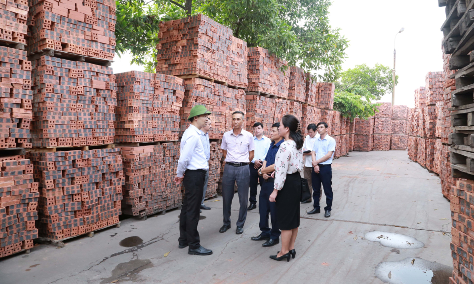 TX Đông Triều: Phát triển sản xuất gạch theo hướng bền vững