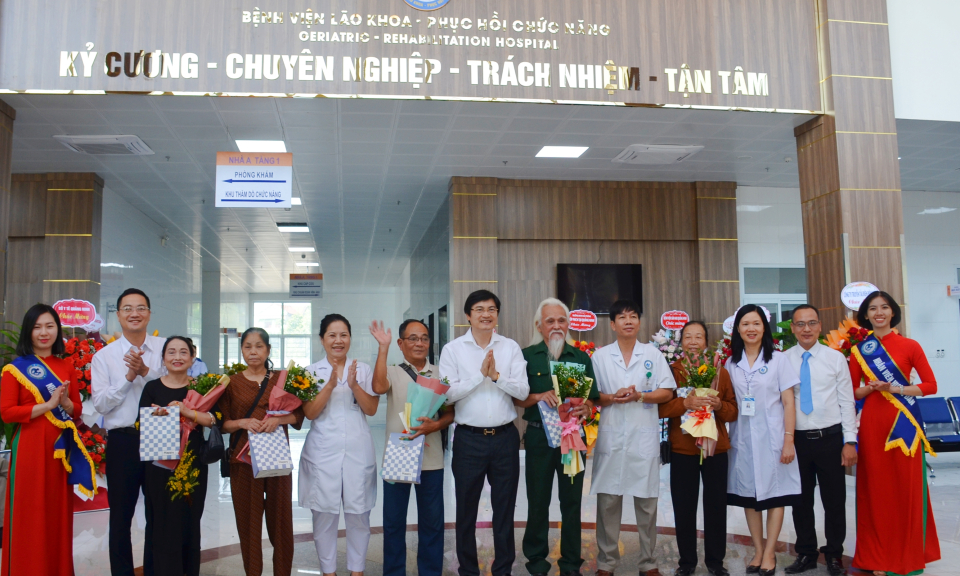 Bệnh viện Lão khoa-Phục hồi chức năng tỉnh Quảng Ninh đi vào hoạt động tại trụ sở mới