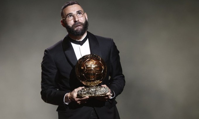Benzema: 'Quả Bóng Vàng là giấc mơ từ nhỏ của tôi'