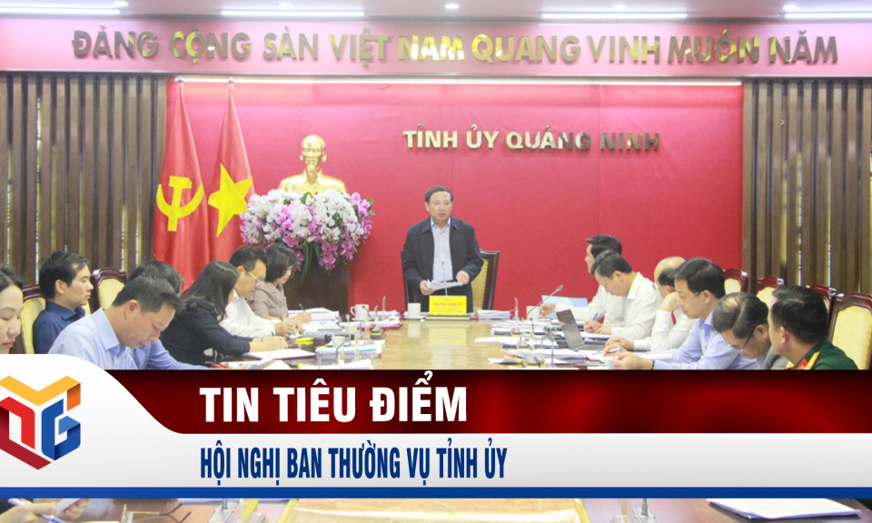 Hội nghị Ban Thường vụ Tỉnh ủy