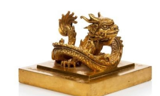 Ấn vàng triều Nguyễn được đấu giá, mức khởi điểm 3 triệu Euro