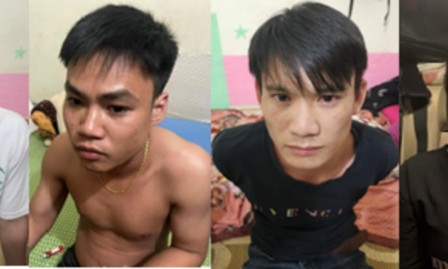 Hà Nội: Bắt 4 kẻ gài bẫy, cướp tài sản của người nước ngoài