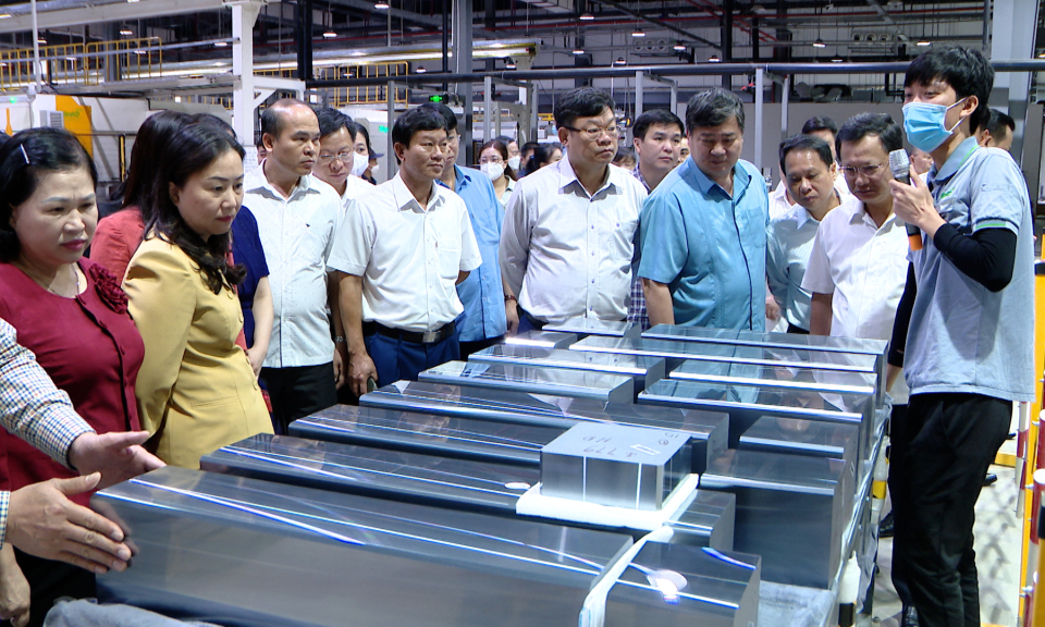 Đoàn công tác tỉnh Bắc Kạn tìm hiểu thực tế khu công nghiệp và xã NTM nâng cao tại Quảng Ninh