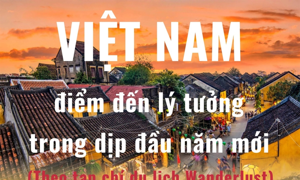 Việt Nam là điểm đến lý tưởng trong dịp đầu Năm mới